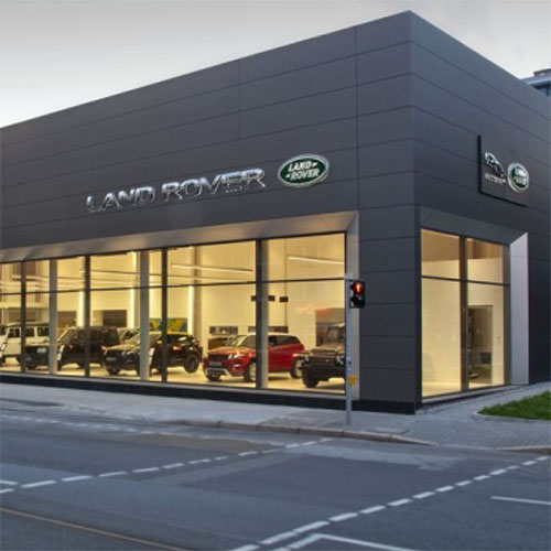 Frankfurt Erweiterung Jaguar Autohaus
